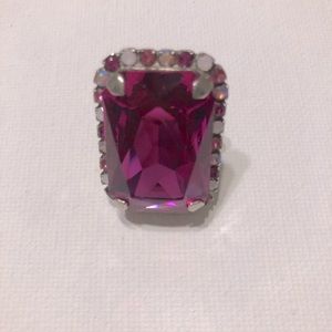 Sorrelli ring hot pink